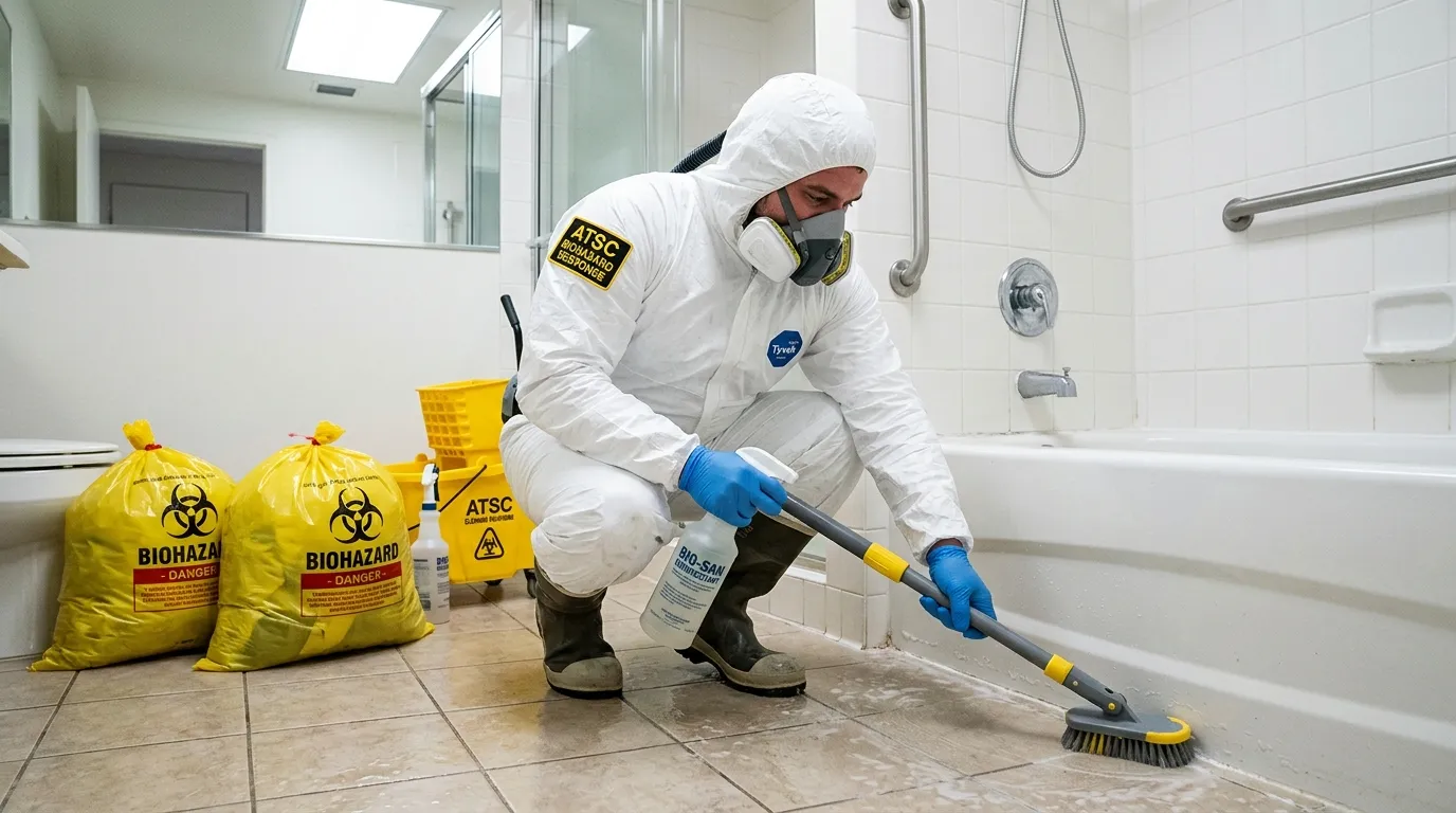 Decontamination equipment deployed for Blood Cleanup in Lexington-Fayette